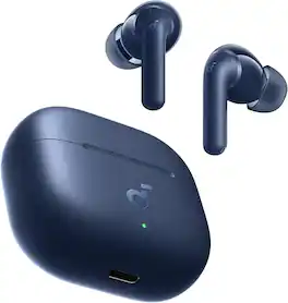 Soundcore - Anker P42i Wireless Earbuds with Adaptive ANC for Daily Noise | Natural Mode for Concerts & Live Events - Blue
