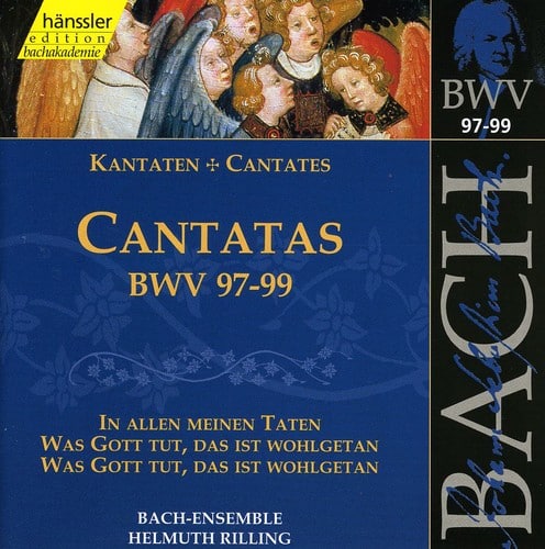 Helmuth Rilling - Sacred Cantatas BWV 97-99  - COMPACT DISCS
