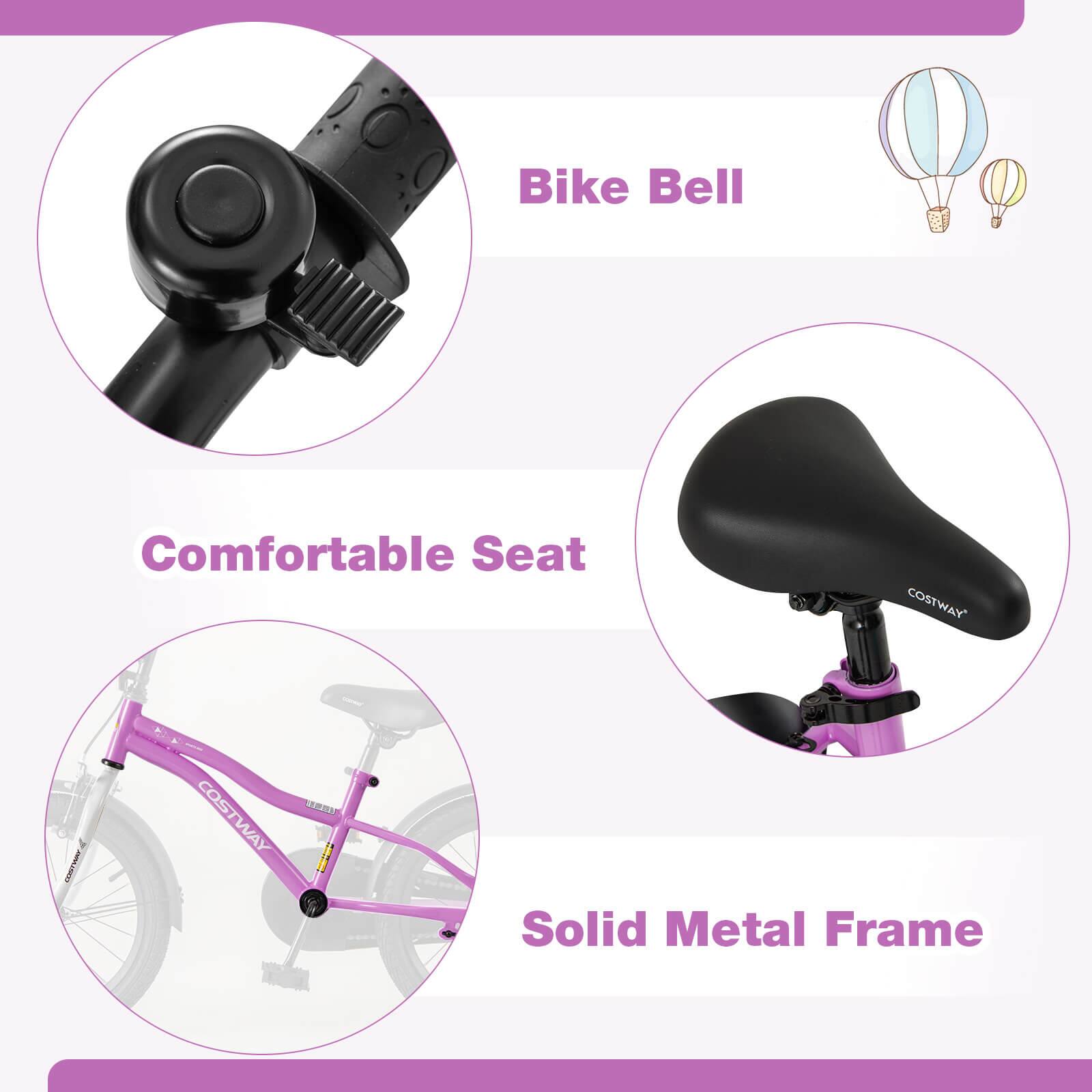 - Bike Bell
- Comfortable Seat
- Solid Metal Frame