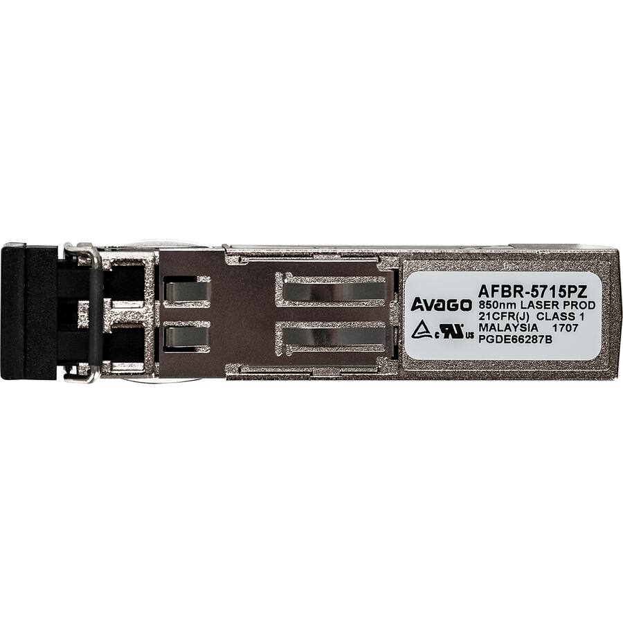 AFBR-5715PZ  
AvaGO  
850nm LASER PROD  
21CFR(J) CLASS 1  
MALAYSIA 1707  
PGDE66287B