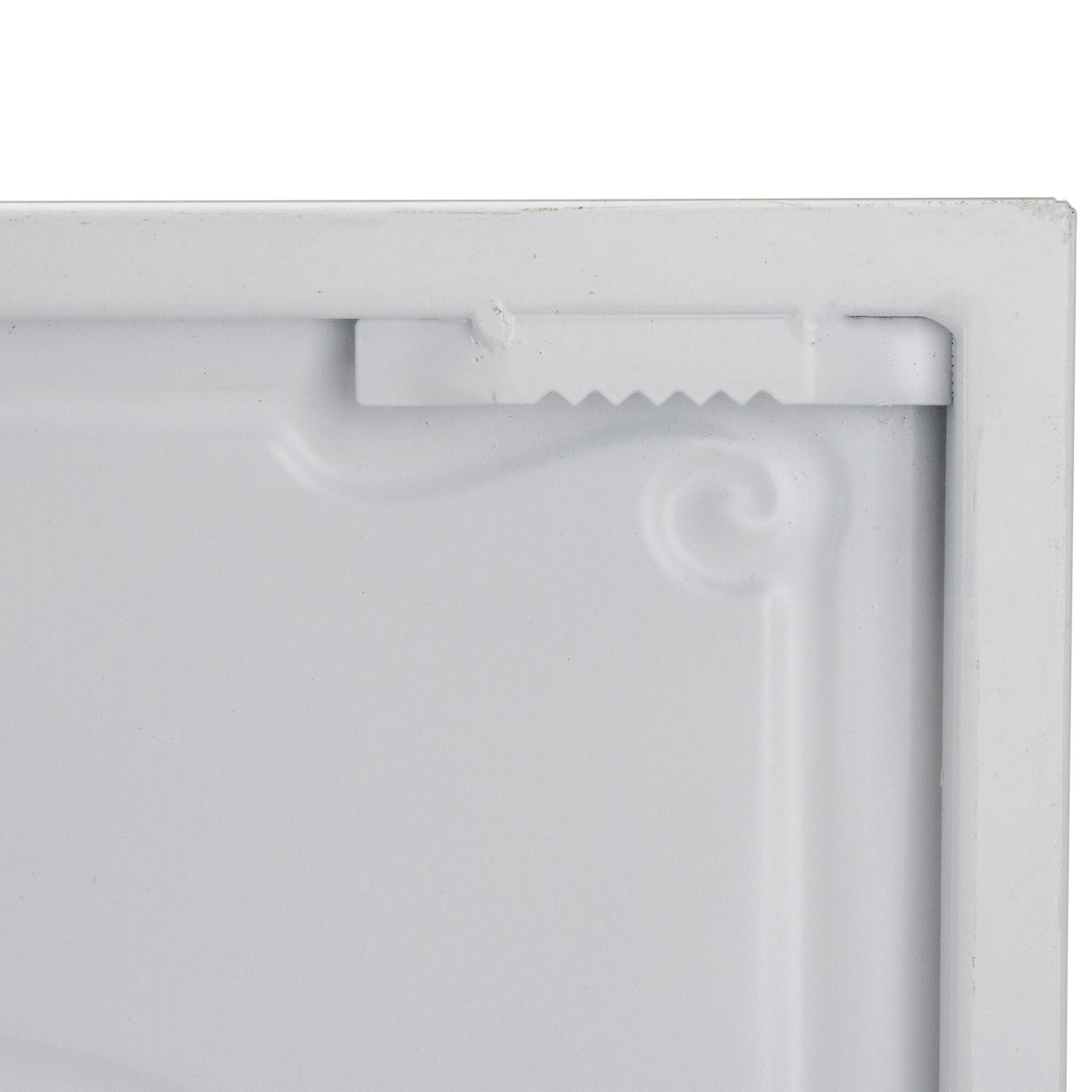 Alt View 4. Northlight - 36" Black and White "Farmhouse" Metal Sign Wall Decor - White.