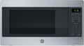 GE - 1.6 Cu. Ft. Countertop Microwave with Sensor Cooking and Defrost - Stainless Steel