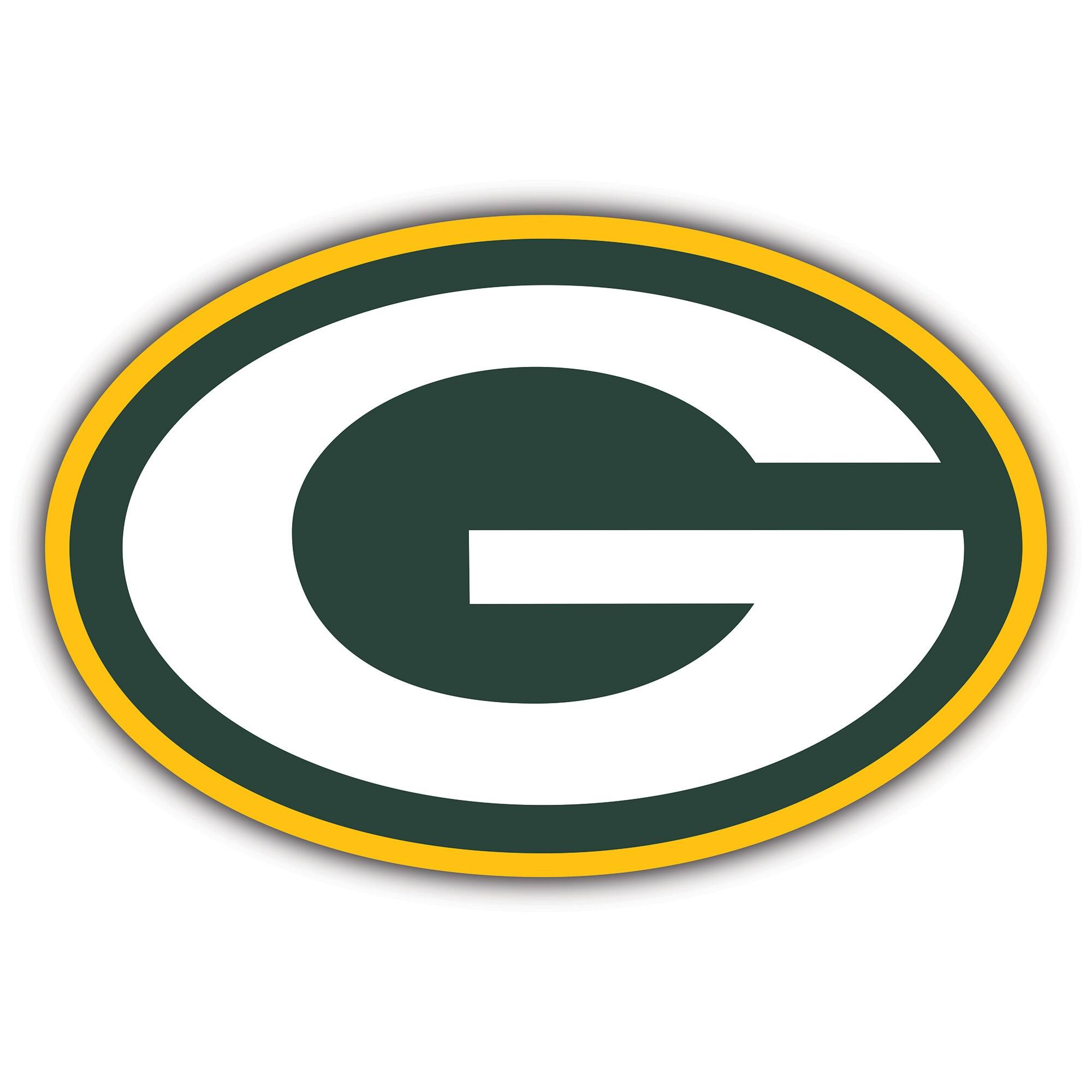 Green Bay Packers 24" Logo Cutout Sign