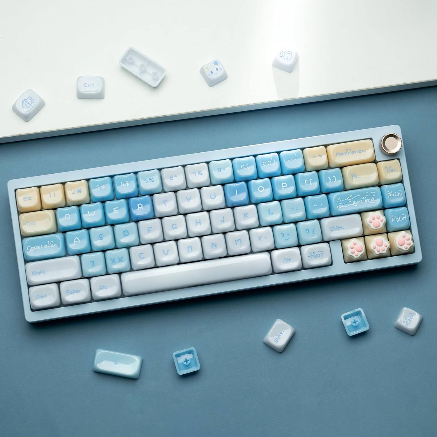 Ctrl $ 2 3 4 5 6 7 8 9 0 - = Backspace, Esc 1 ! 2 @ 3 # 4 $ 5 % 6 ^ 7 & 8 * 9 ( 0 ) _ + Tab Q W E R T Y U I O P [ ] \ Caps Lock A S D F G H J K L ; ' Enter Z X C V B N M , . / Shift. Shift. Alt Spacebar Ctrl Super Alt