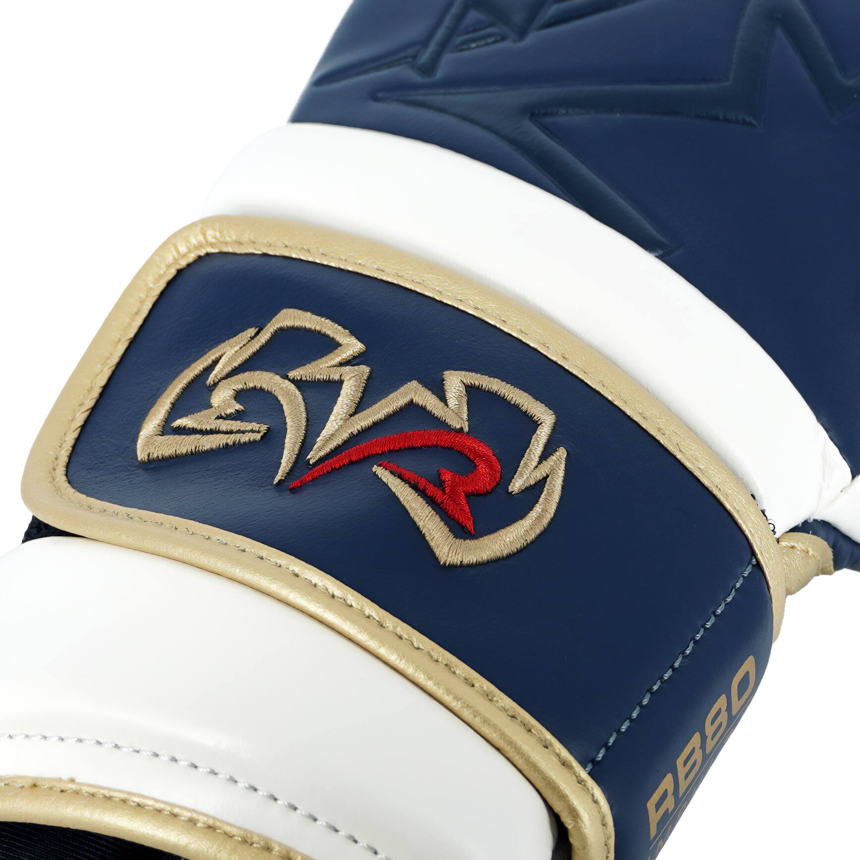 Alt View 2. RIVAL - Rival Boxing RB80 Impulse Hook and Loop Bag Gloves - Navy.