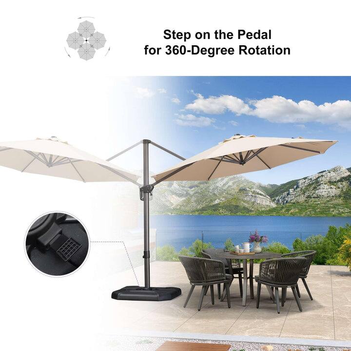 Step on the Pedal for 360-Degree Rotation