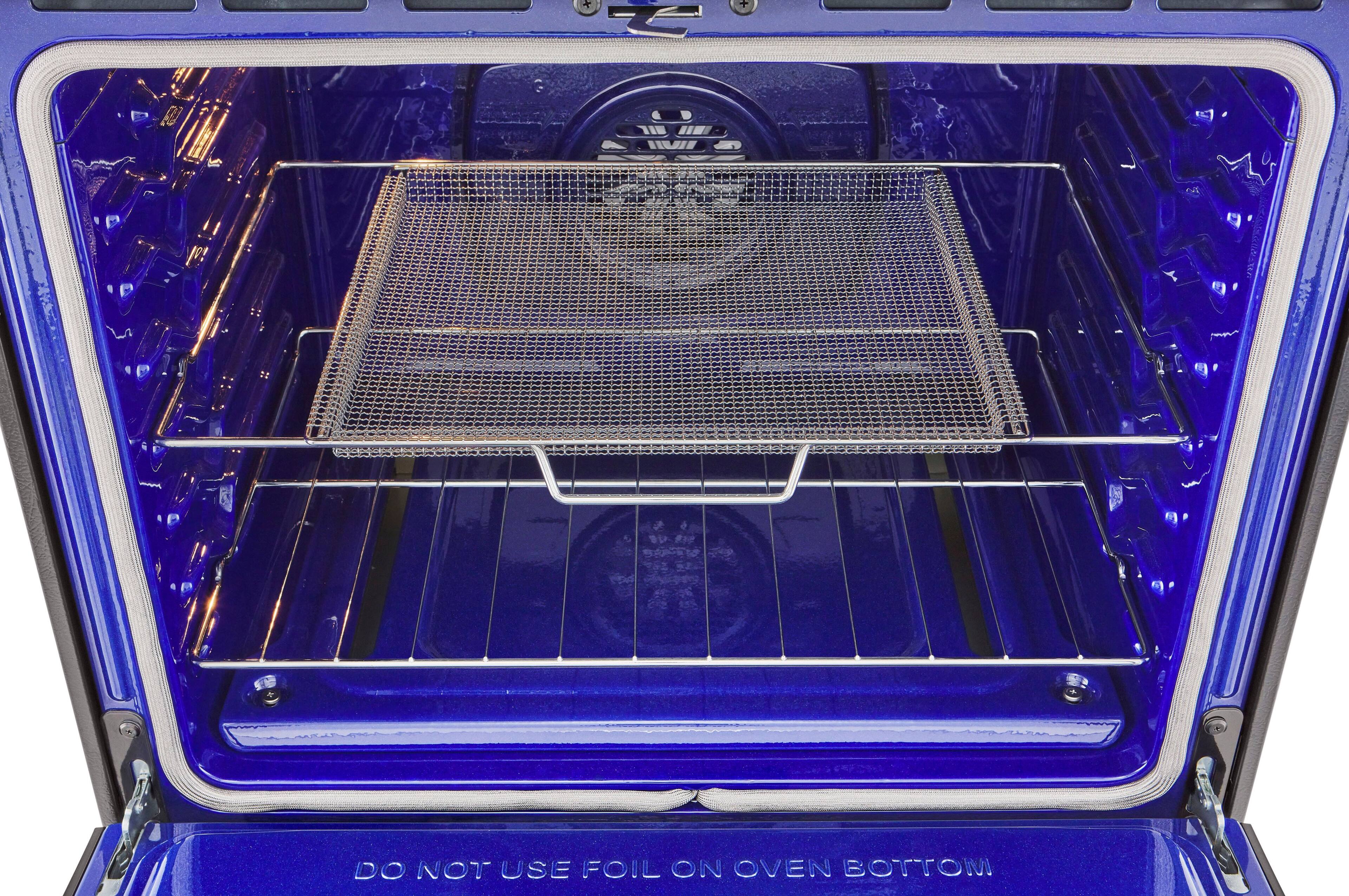 Do not use foil on oven bottom.