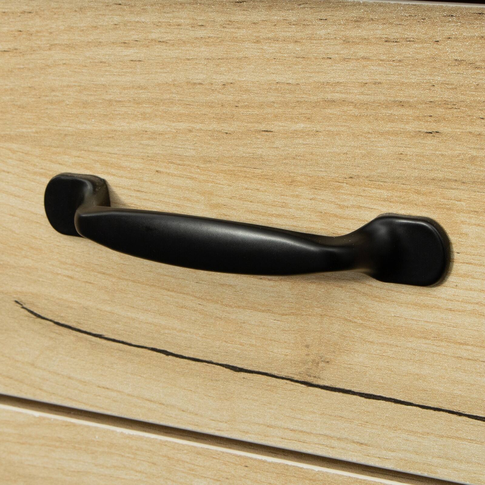 Alt View 4. Spaco - Spaco 43.3 Inch Modern Wood Buffet Cabinet with 2 Doors and 2 Drawers, Storage Sideboard for Dining Room Entryway - Oak.