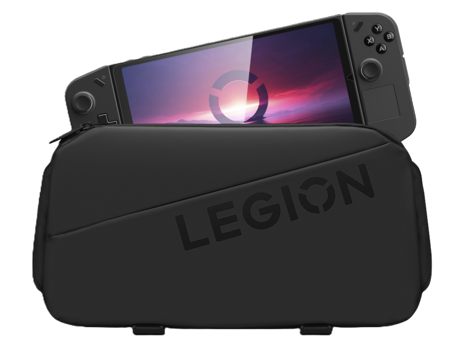 Alt View 1. Lenovo - Legion Go Sling Bag - Black.