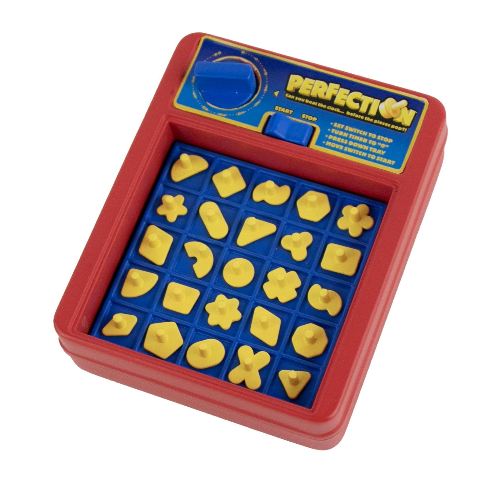 - START PERFECTI ON
- STOP beat the clock... before the pieces drop!
- SET SWITCH TO STOP
- TURN TIMER TO "STOP"
- PRESS DOWN TRAY
- MOVE SWITCH TO START