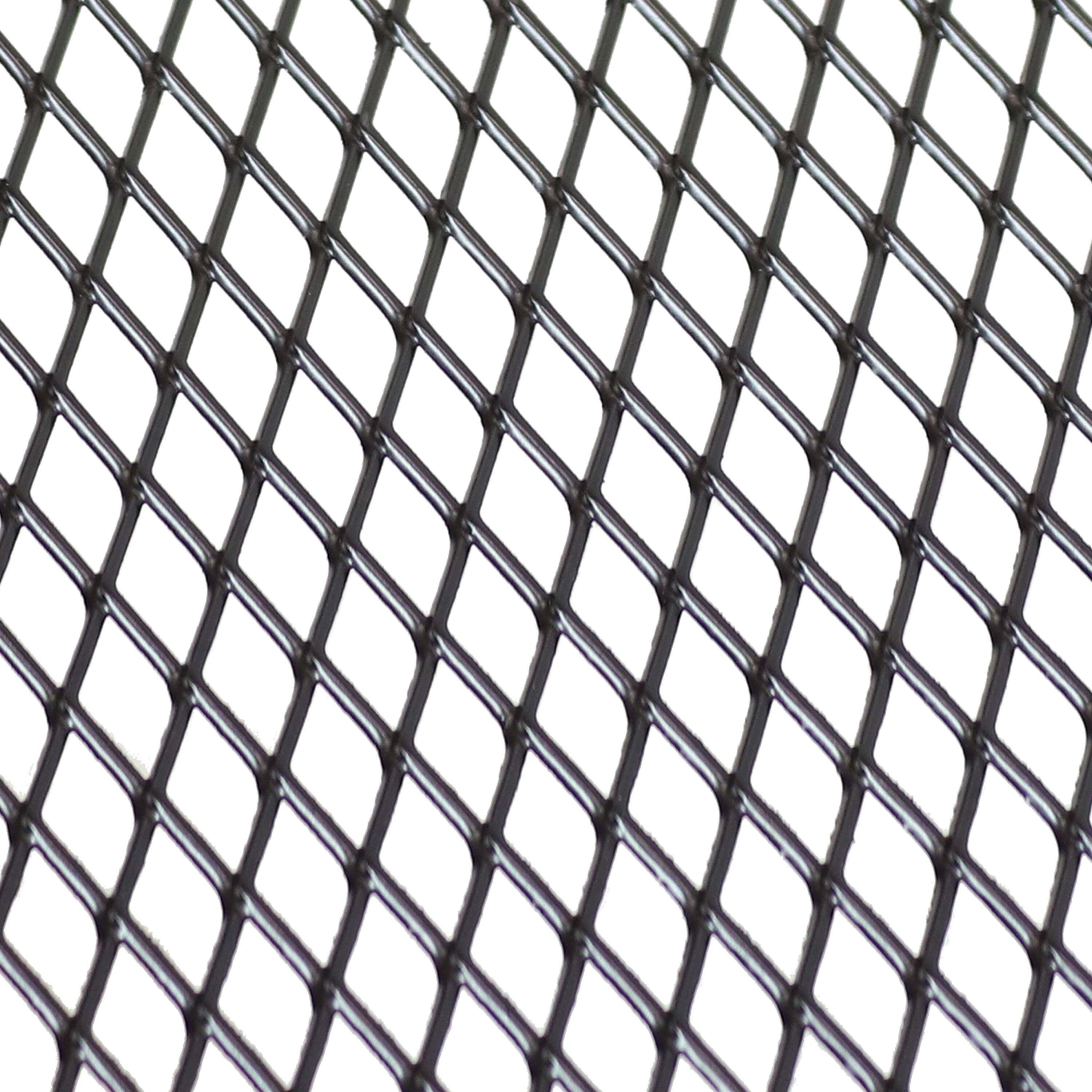 Alt View 7. Sunnydaze - Mesh Metal Patio Curved Fire Pit Bench - Set of 4 - Black.