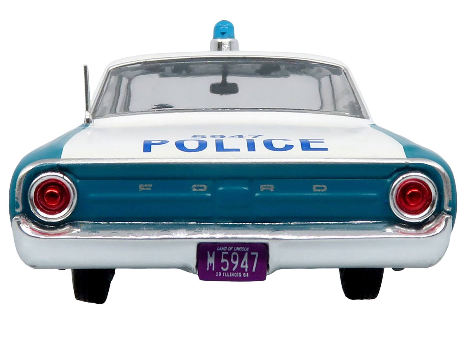 5047 POLICE O-RE 0 R 0 LAND OF LINCOLN M 5947 19 ILLINOIS 64
