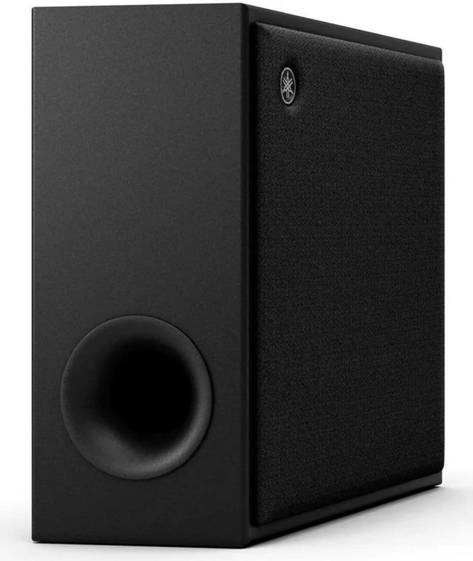 Angle. Yamaha - TRUE X SUB 100A Wireless Subwoofer - Black.