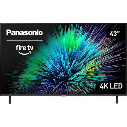 Panasonic
43"
fire tv
4K LED