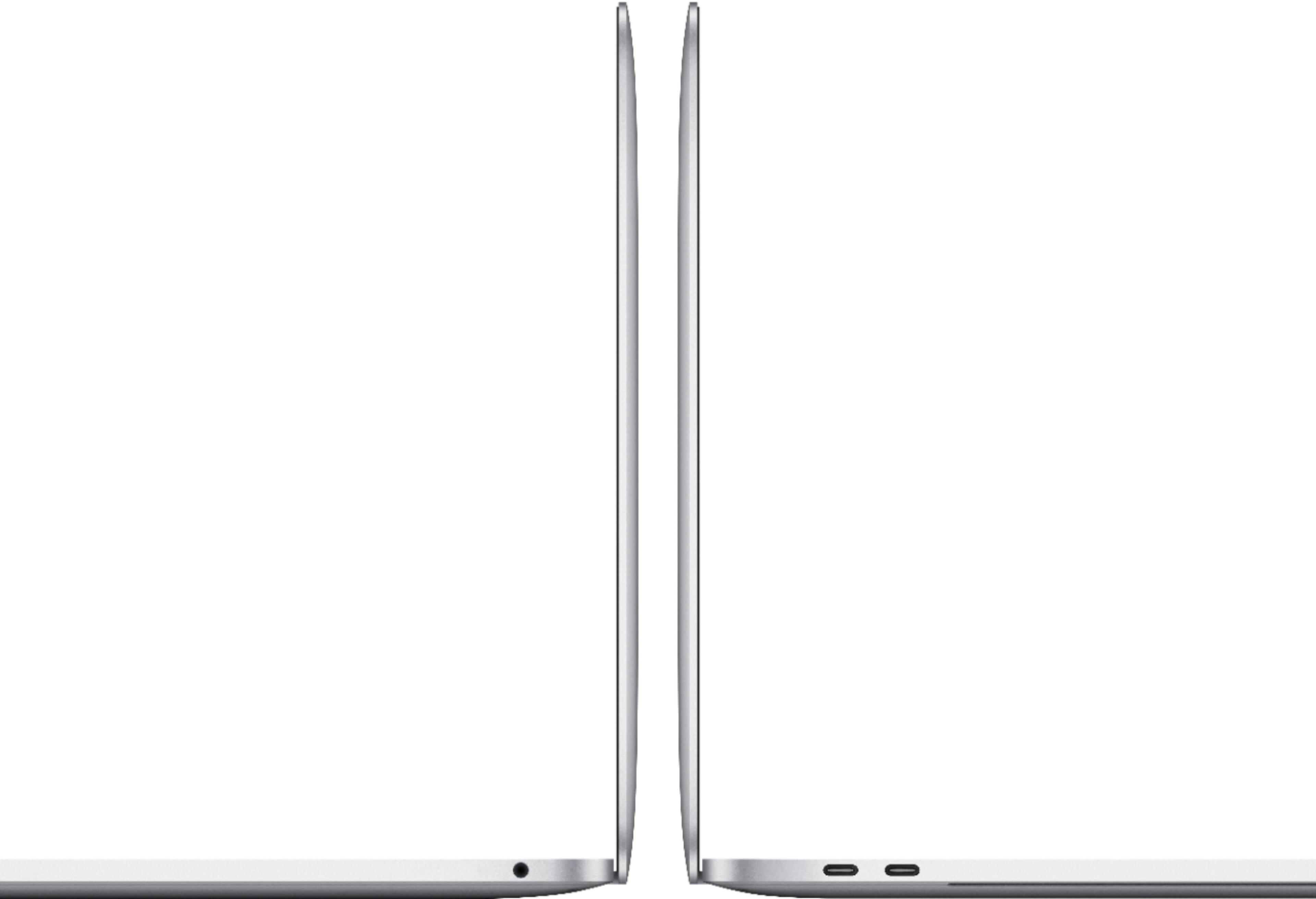 Alt View 10. Apple - Apple MacBook Pro 13.3" Certified Refurbished - Touch Bar/ID - Intel Core i5 1.4GHz with 8GB Memory - 128GB SSD (2019) - Silver.