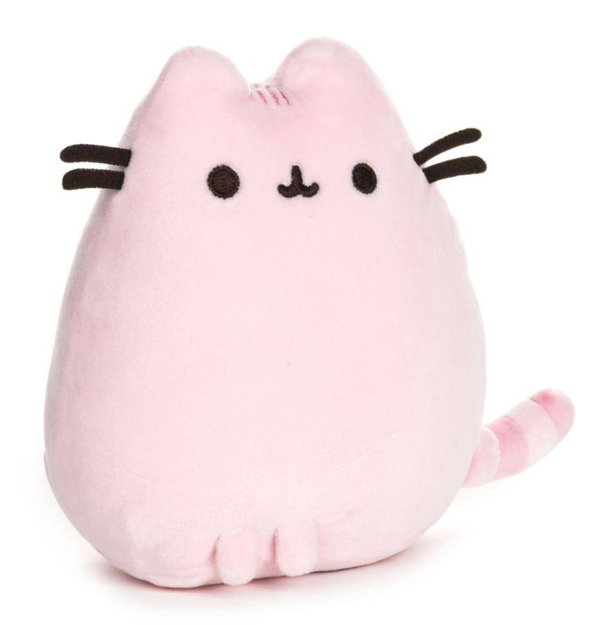 Alt View 10. Gund - Pusheen Squisheen 6 Inch Sitting Plush | Pink Pusheen - Pink.