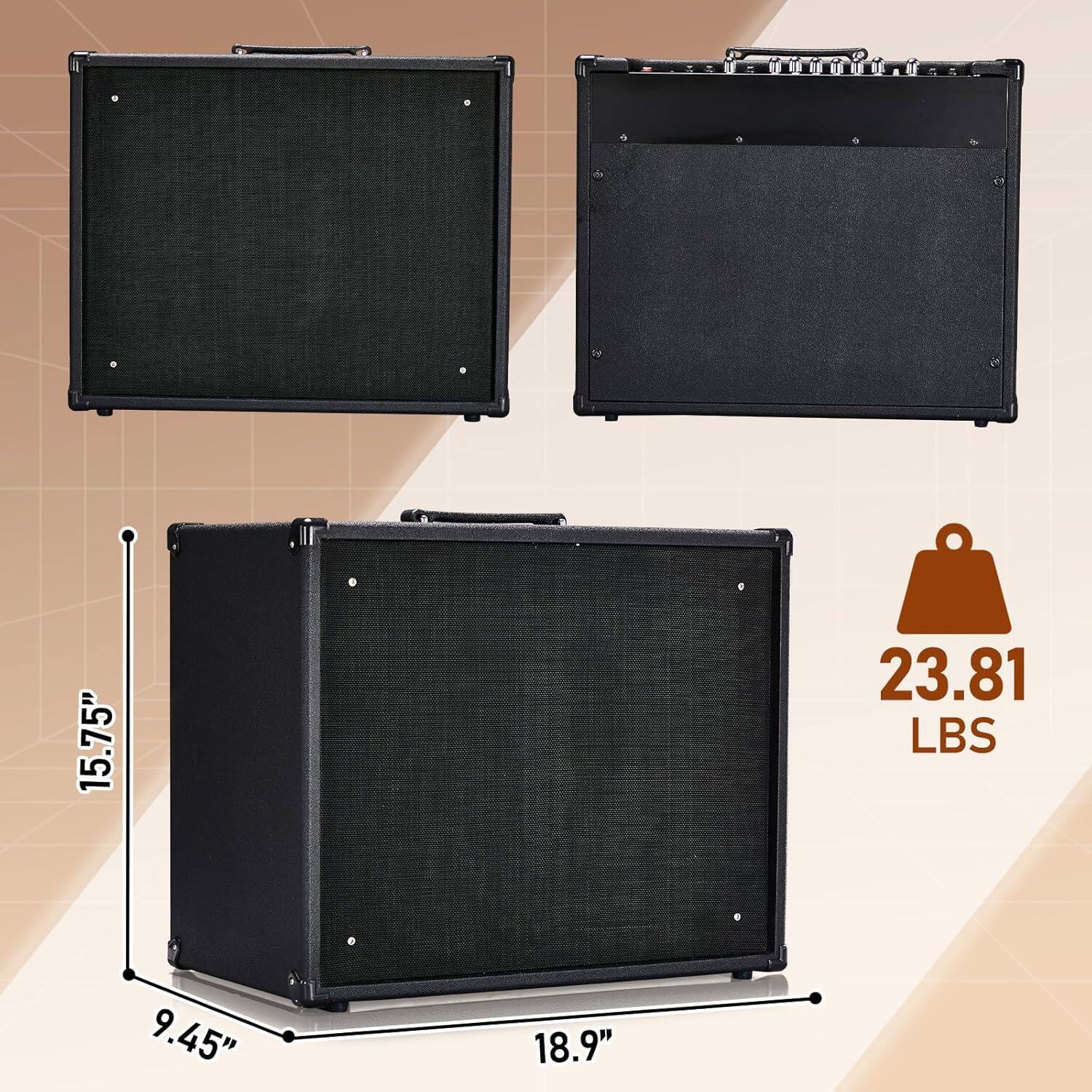 15.75" x 9.45" x 18.9"  
23.81 LBS