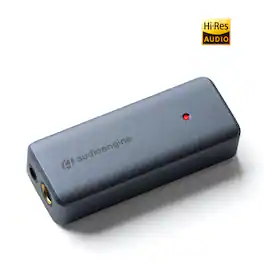 Audioengine - HXL Portable Balanced Headphone Amplifier and HiFi DAC - Anodized Grey