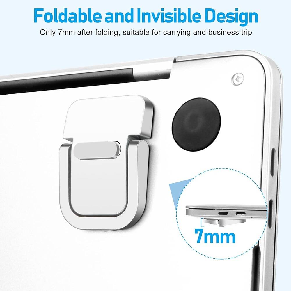Foldable and Invisible Design  
Only 7mm after folding, suitable for carrying and business trip