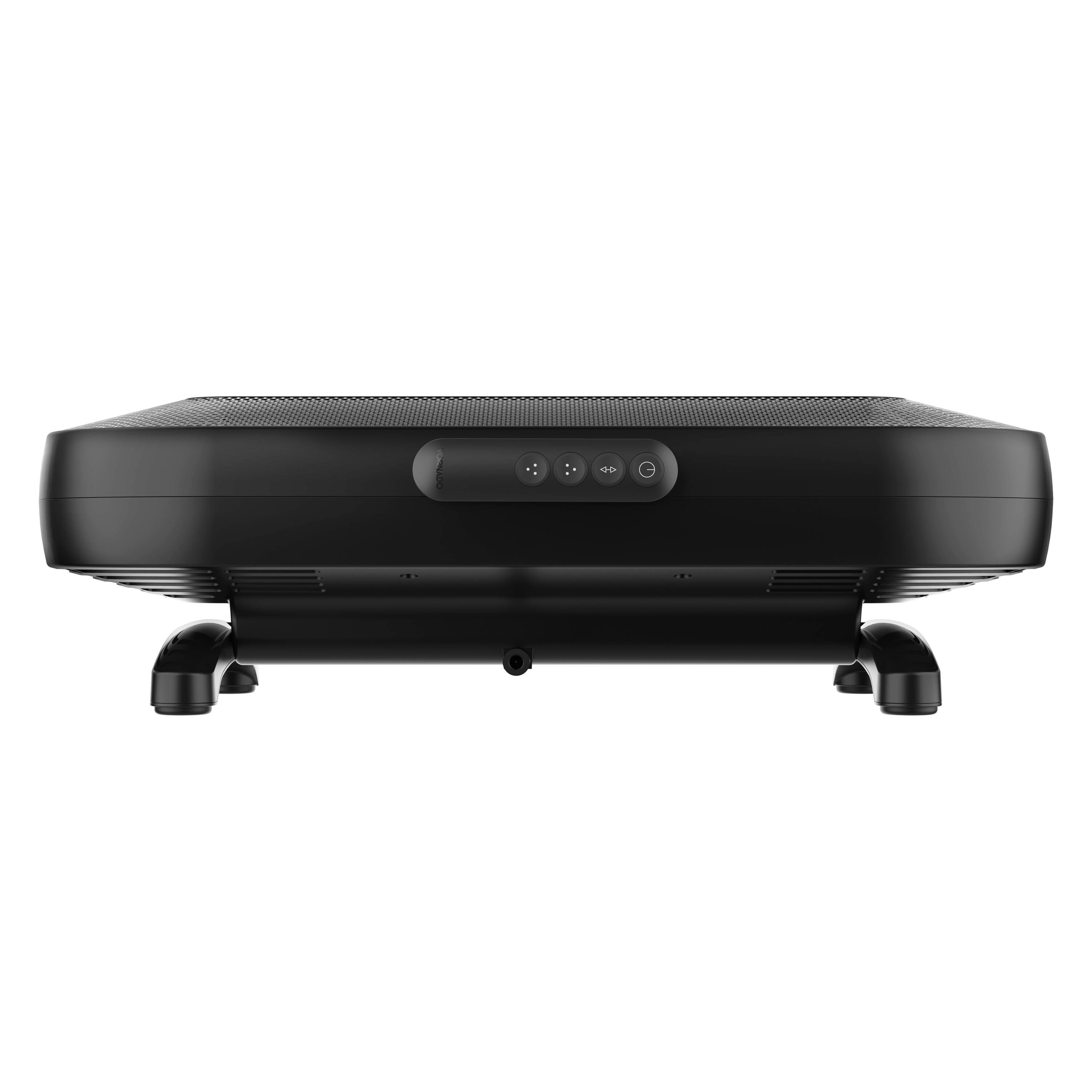 Alt View 15. Vornado - AXL Low Profile Oscillating Fan with Remote Control - Black.