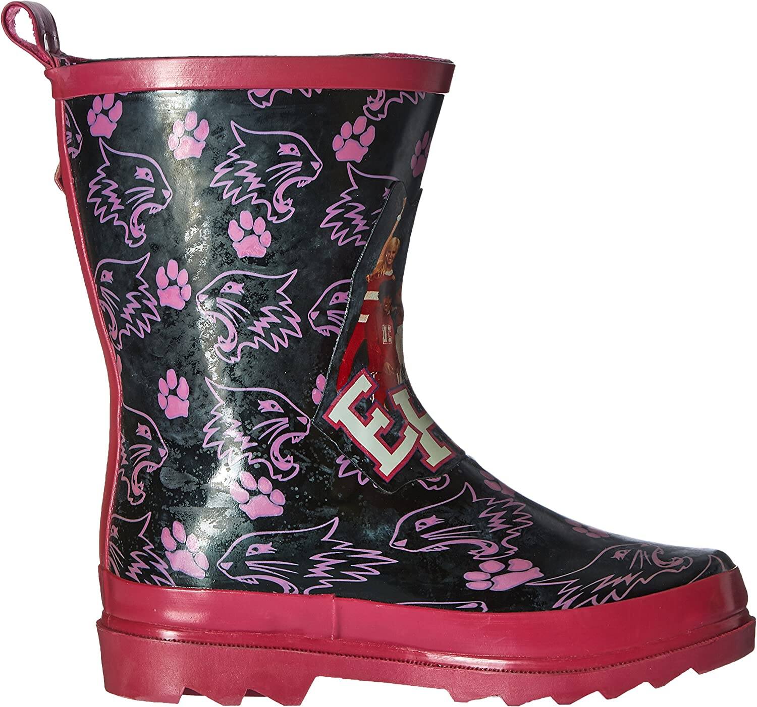 Alt View 5. Red - High School Musical 2 Rain Boots - Size 11/12 - Multi.