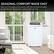 Alt View 15. Whynter - 500 Sq. Ft. Portable Air Conditioner - Frost White.