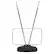 Front. RCA - RCA Indoor HDTV Antenna 1 pk - Black.