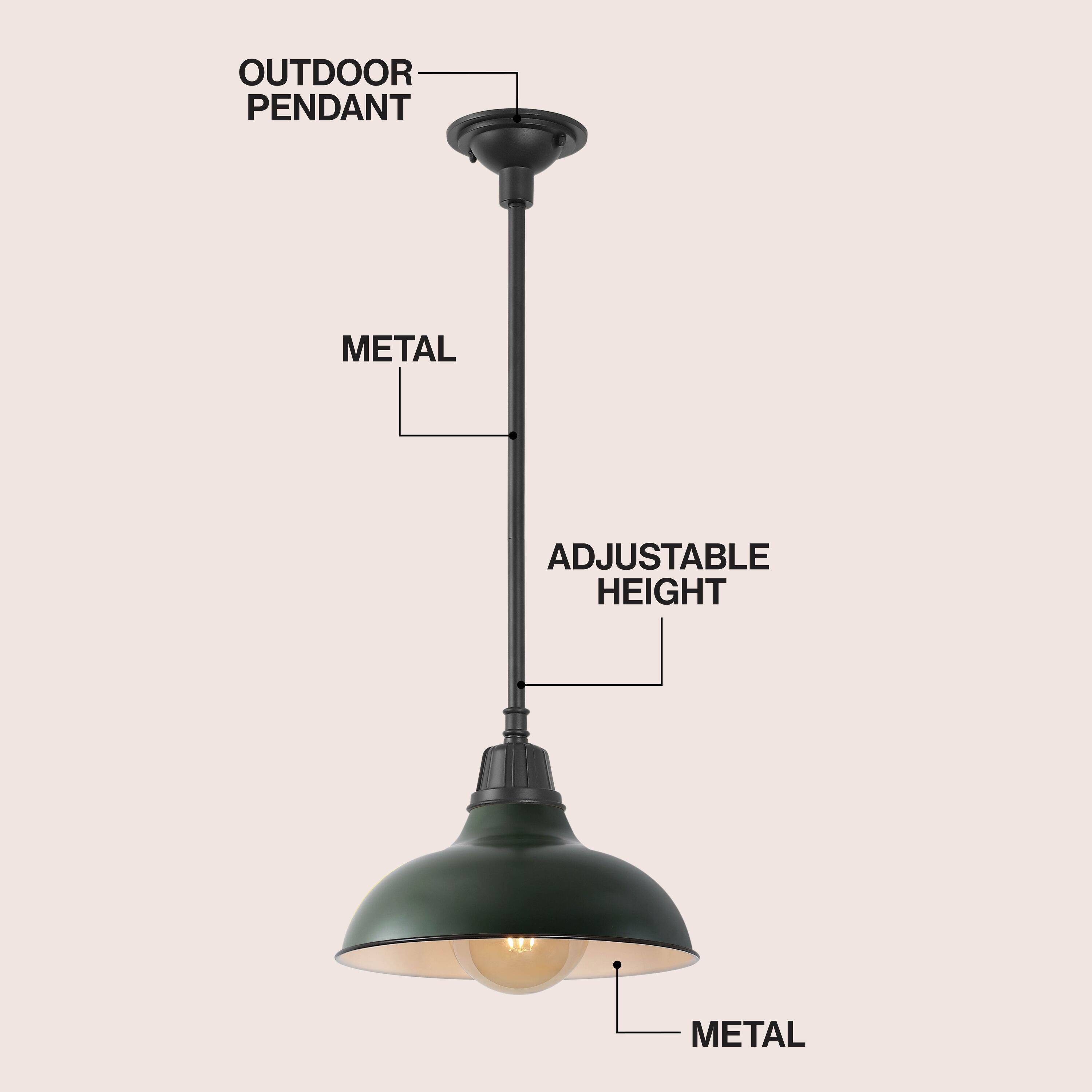 OUTDOOR PENDANT  
METAL  
ADJUSTABLE HEIGHT  
METAL
