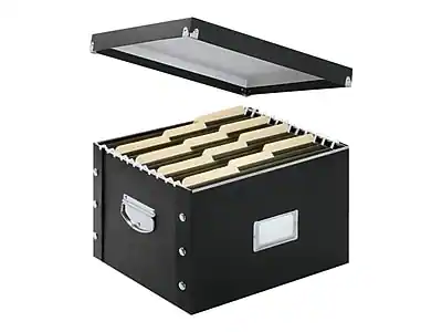 Snap N Store 70% Recycled PVC File Box Lift Off Lid, Letter/Legal Size ...