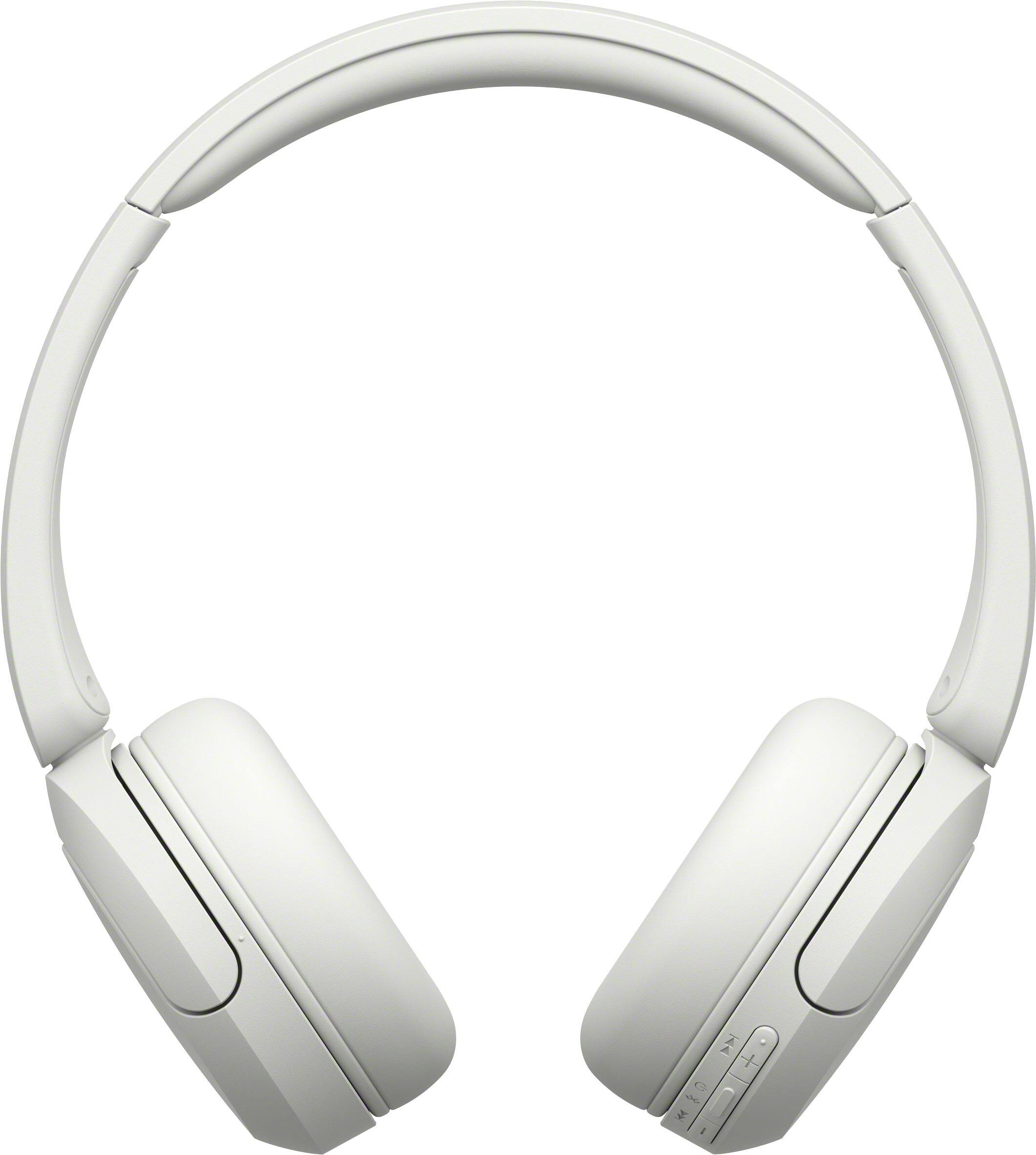 Back. Sony - WH-CH530 Wireless Headphone with Microphone - White.