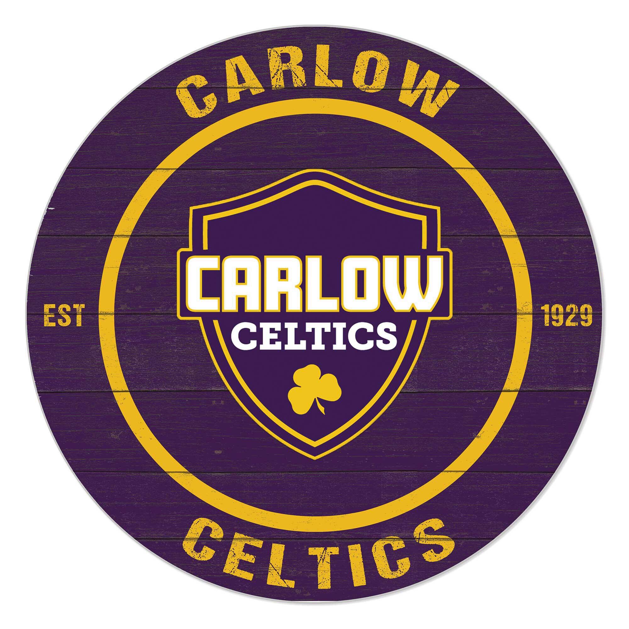 Carlow University Celtics 20'' x 20'' Indoor/Outdoor Team Color Circle Sign