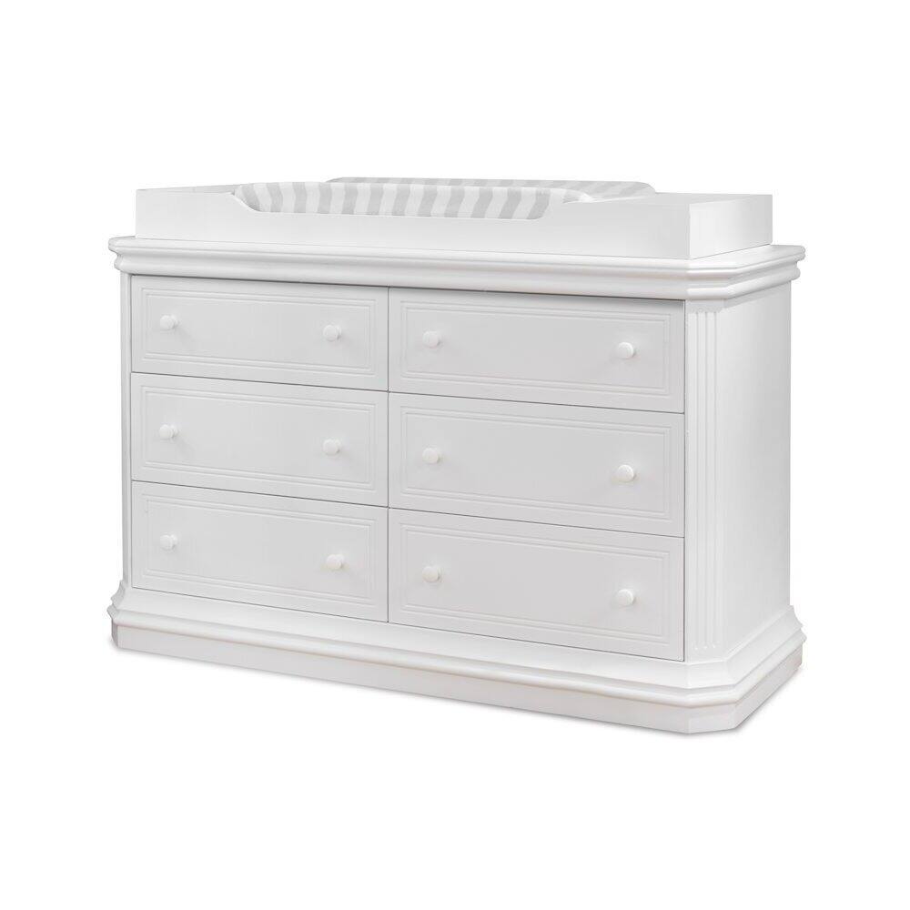 Left. Sorelle - Sorelle Primo Double Dresser - White.