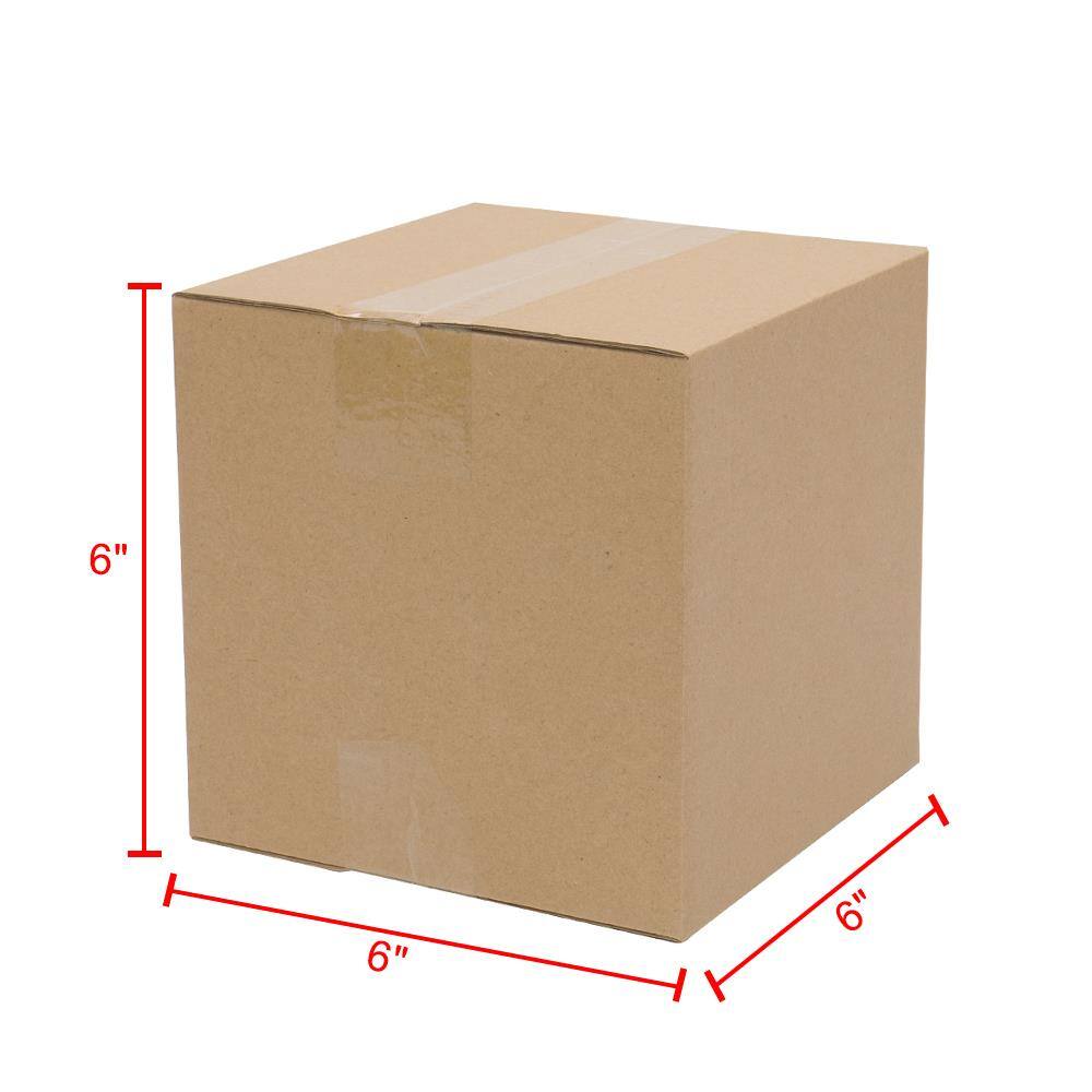 Alt View 7. Winado - 100 6x6x6 Packing Mailing Moving Shipping Boxes Corrugated Carton Moisture Proof & Recyclable Kraft Carton for Packing.