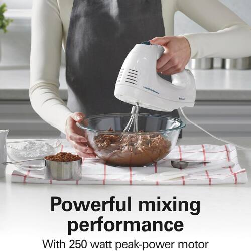 Powerful mixing performance  
With 250 watt peak-power motor