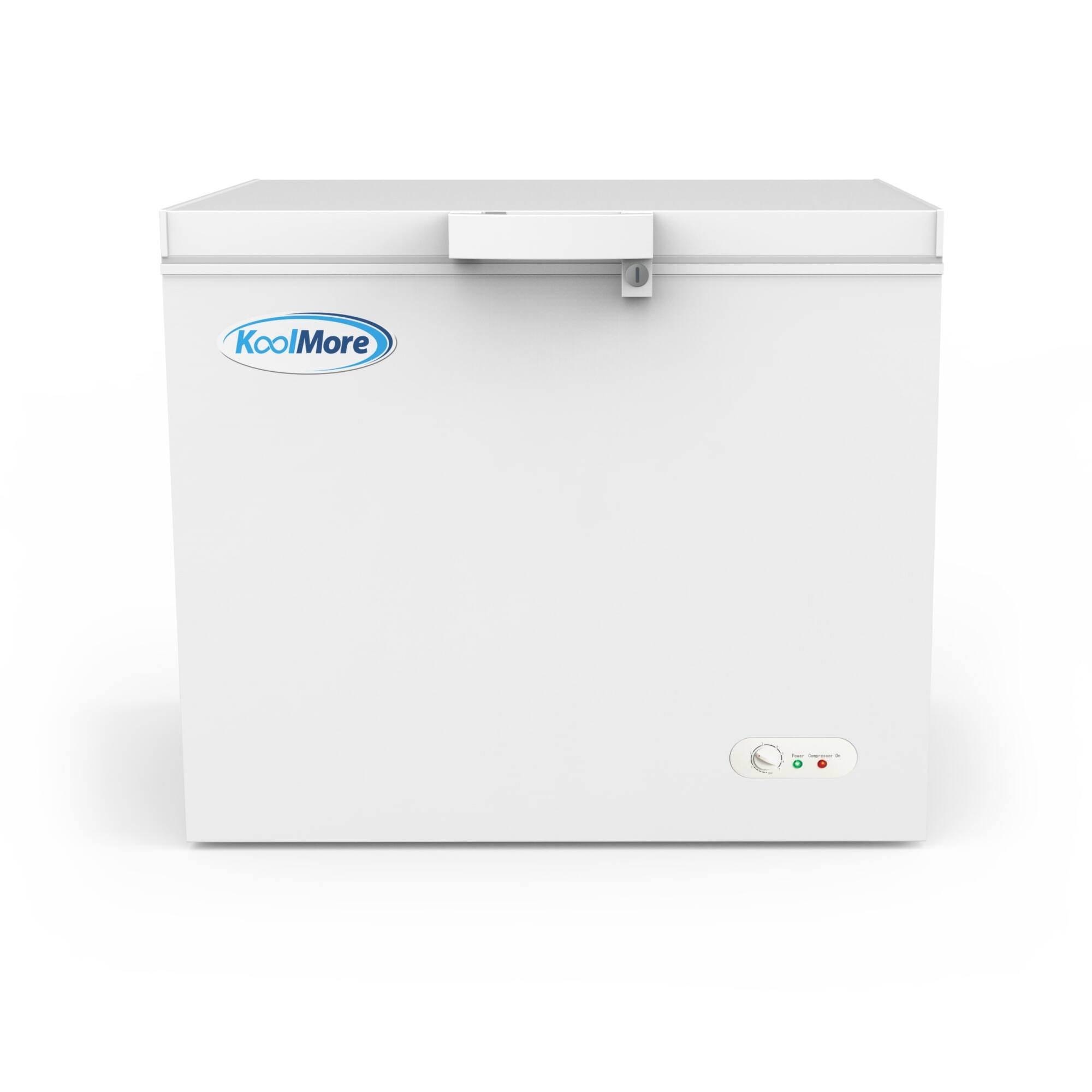 Back. Koolmore - 41 in. Commercial Chest Freezer 9.6 cu ft. SCF-9C - White.
