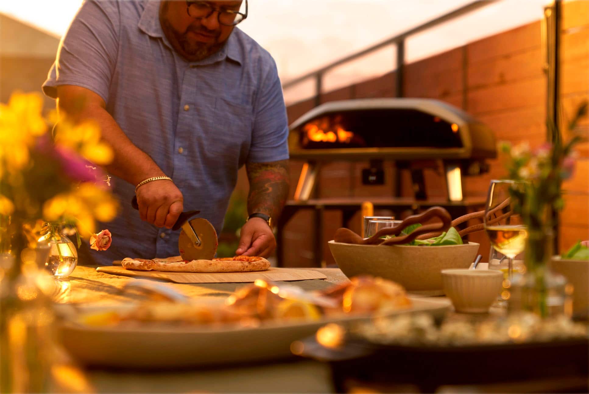 Alt View 25. Ooni - Koda 2 Max Gas-Powered Outdoor Pizza Oven - Black.