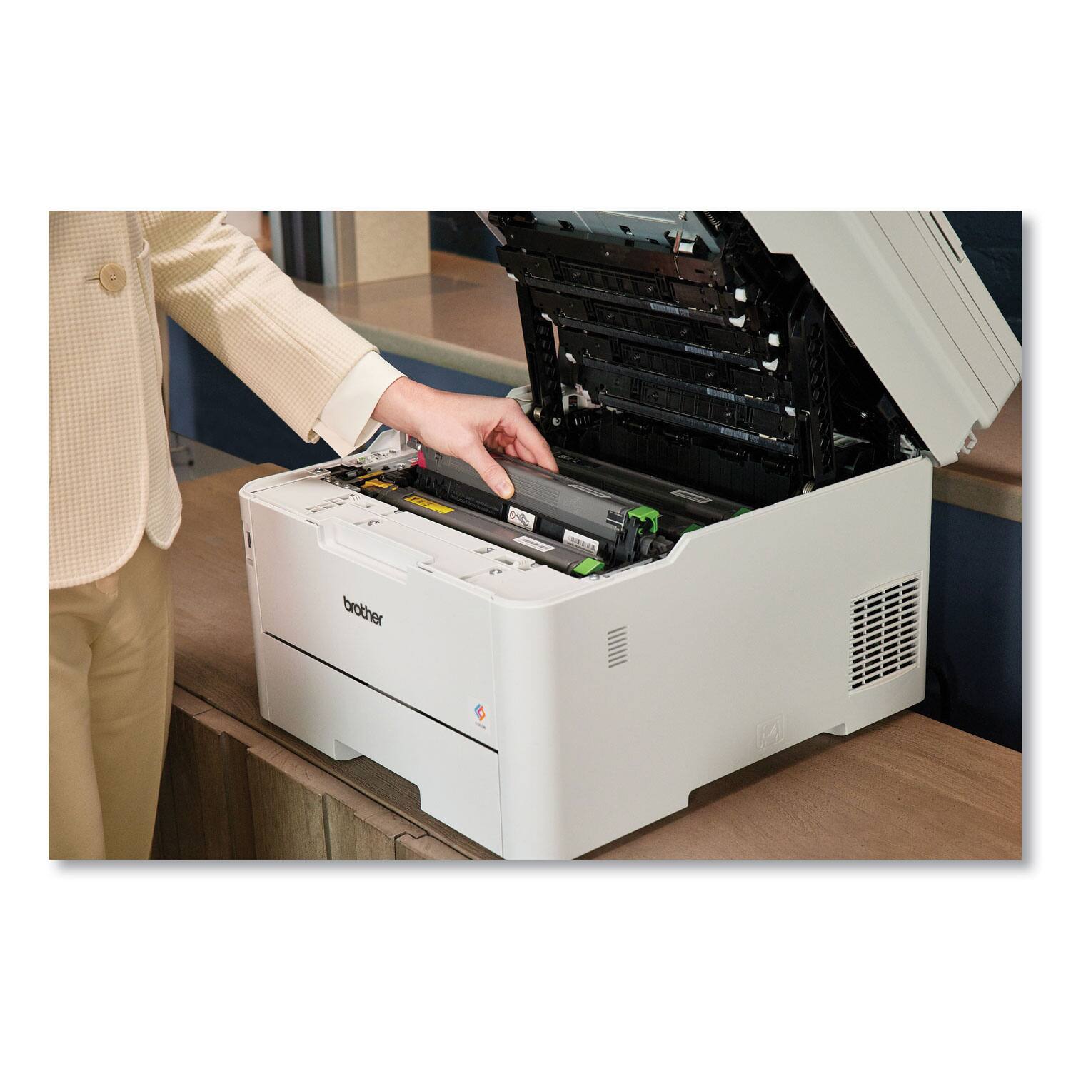 Alt View 4. Brother - TN229XL2PK 3,000 Page-Yield High-Yield Toner - Black - Black.