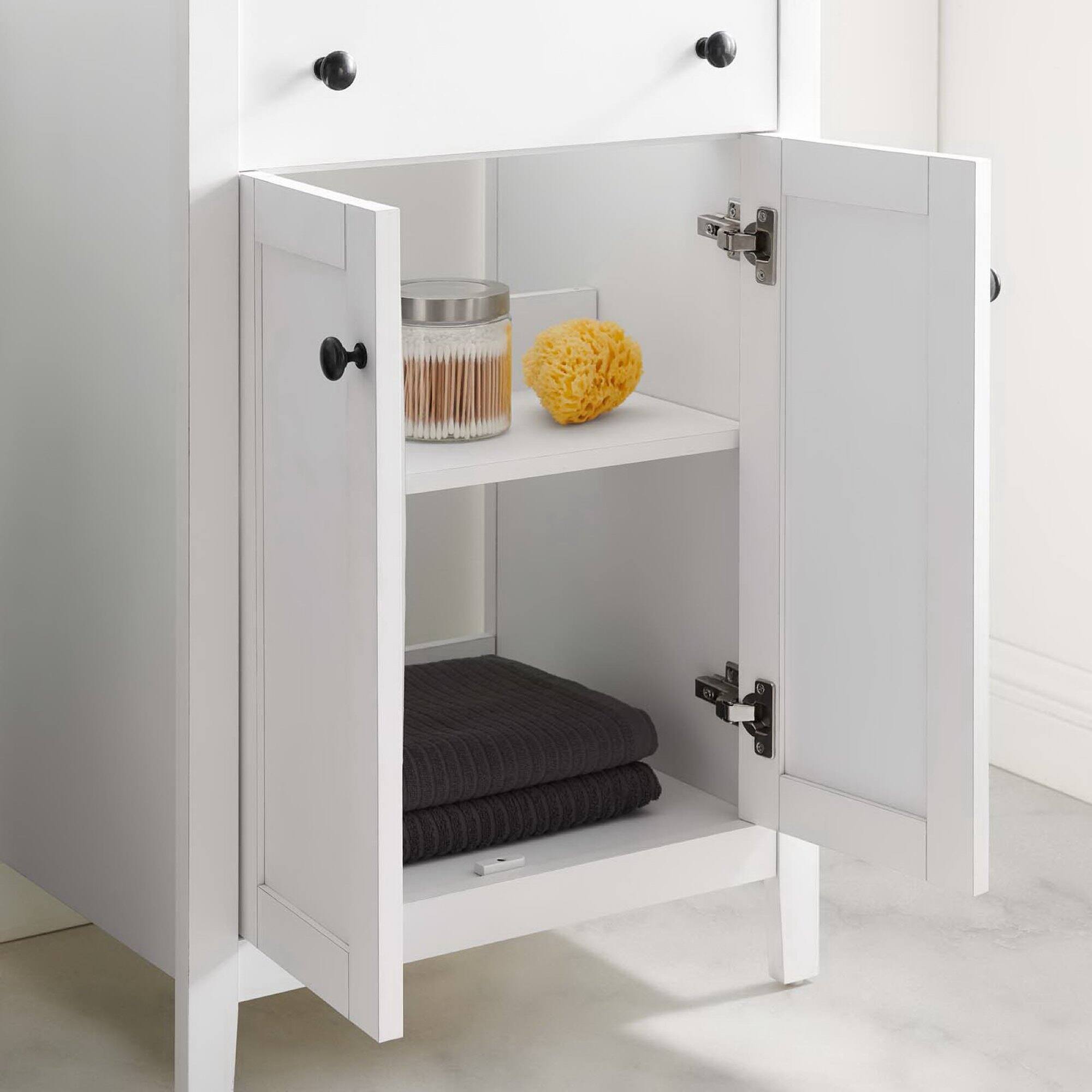 Back. Modway - Nantucket Bathroom Cabinet Basin Not Included by Modway - White.