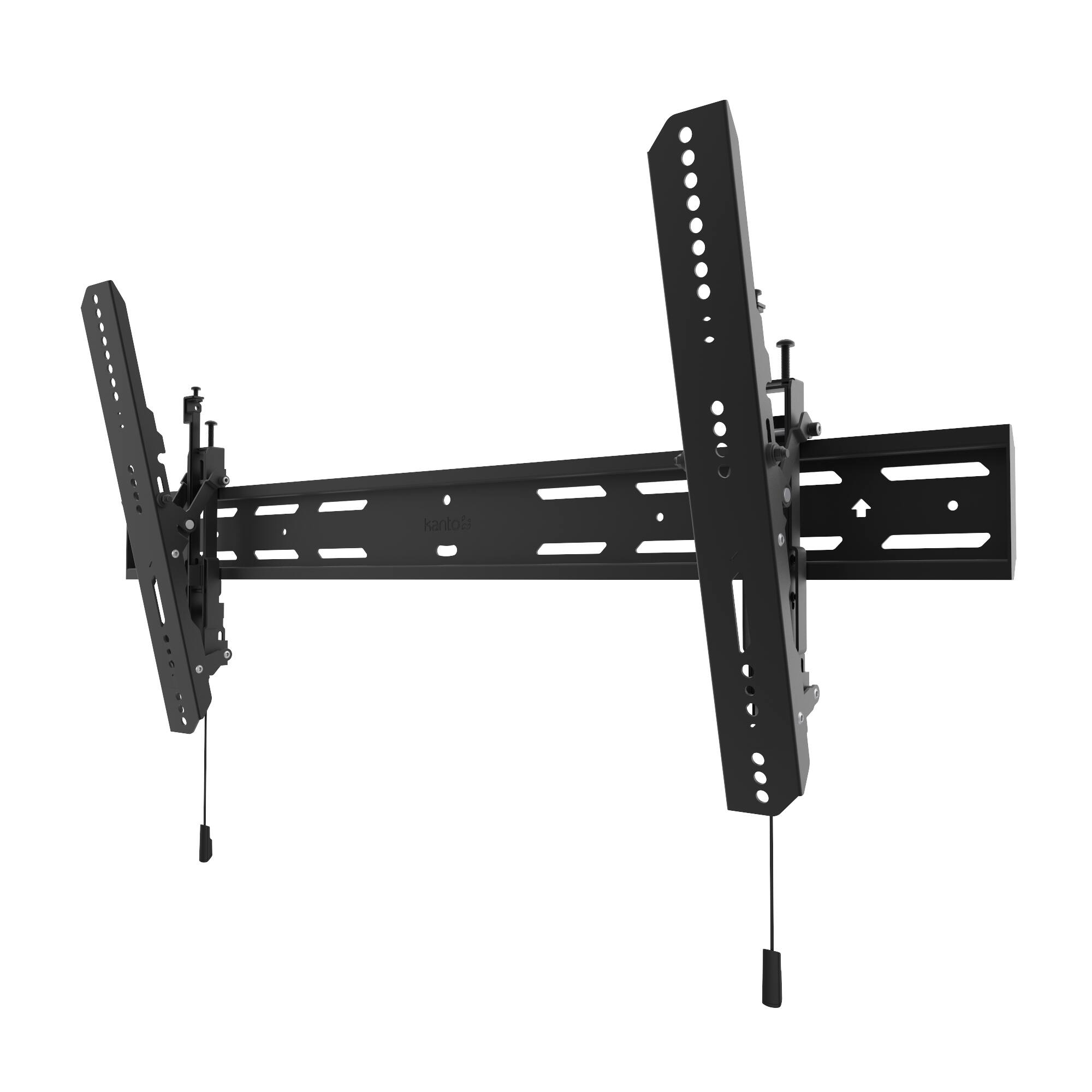 Front. Kanto - Low Profile Tilting TV Mount for 40" - 90" TVs - Black.