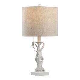 Jonathan Y - Gaston 20.5" Resin Mini LED Table Lamp - Antique White