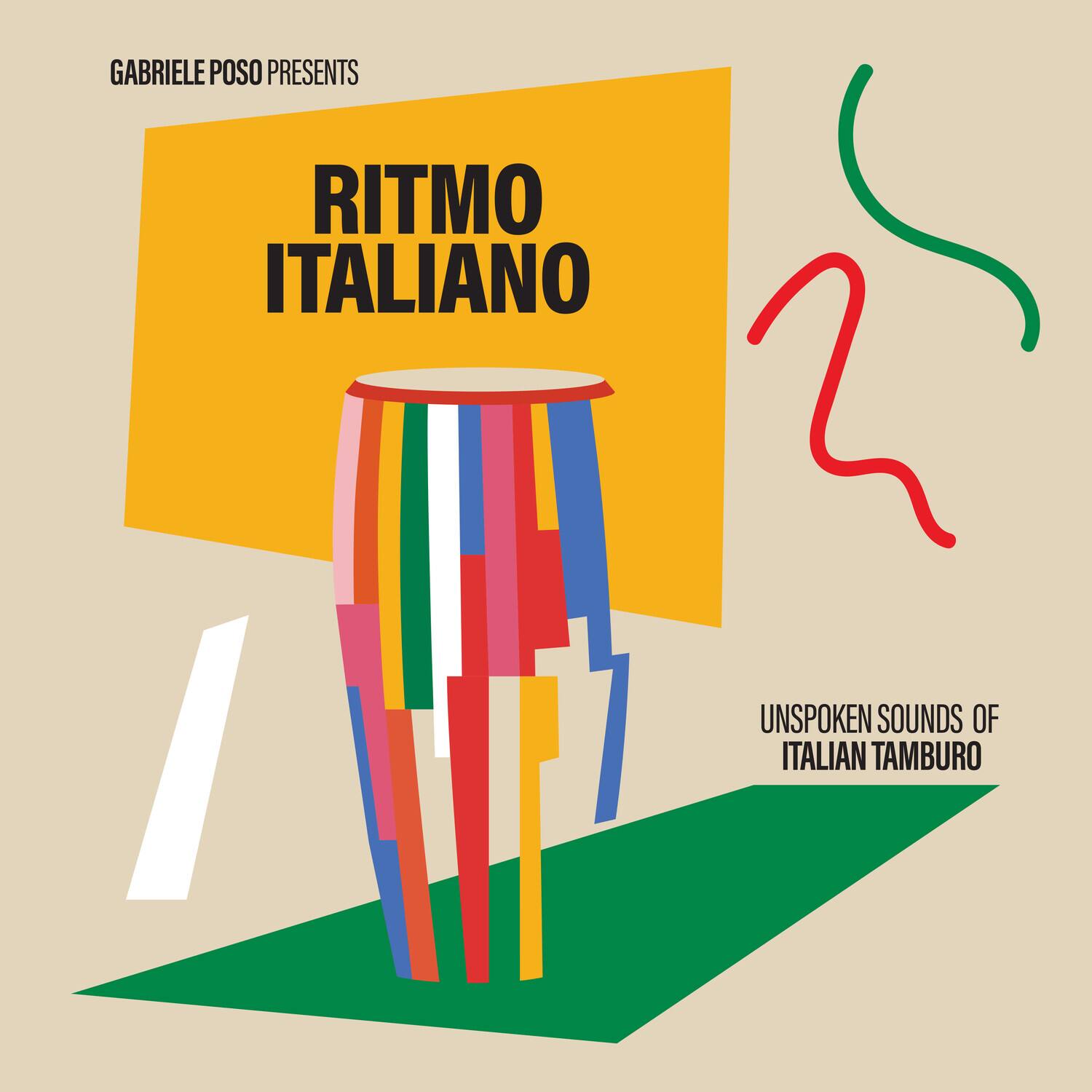Gabriele Poso - Ritmo Italiano 'Unspoken Sounds of Italian Tamburo'   - COMPACT DISCS [CD]