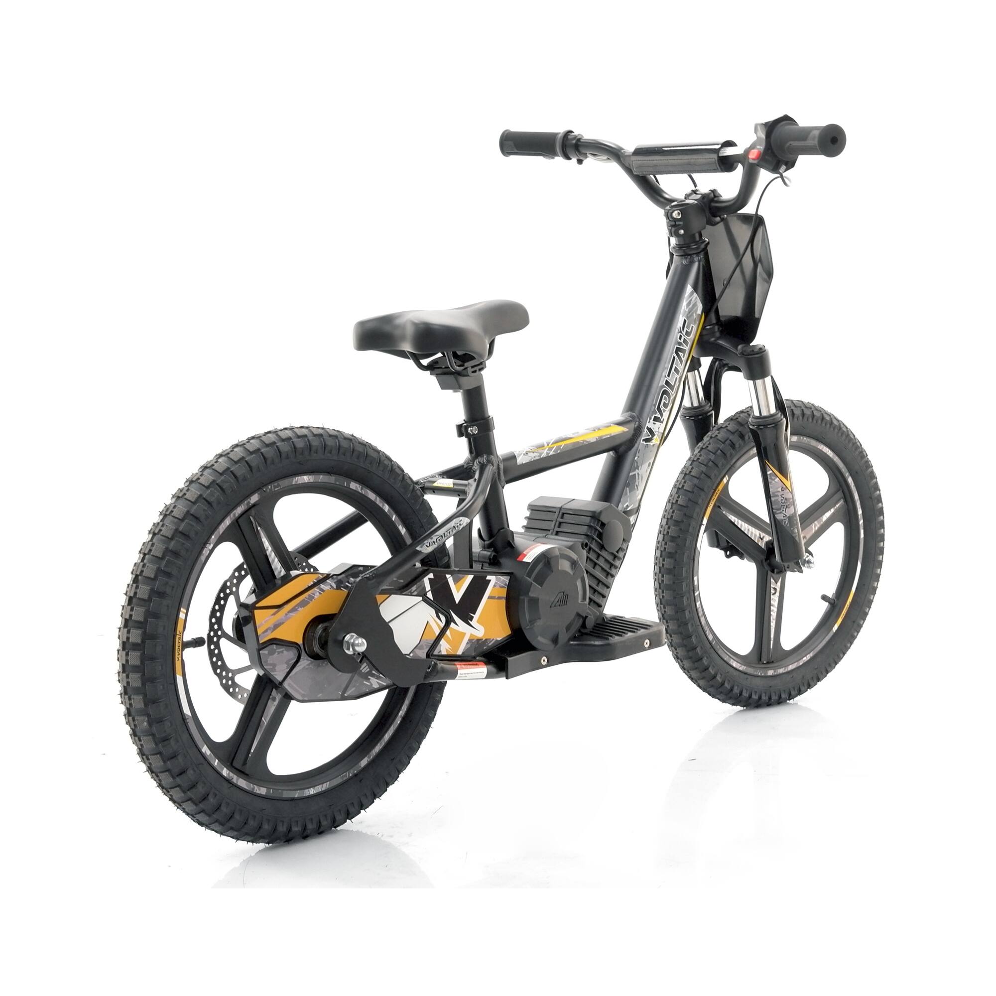 Back. Voltaic - Voltaic Kids Electric Dirt Bike 16'' Lion Pro - Black.