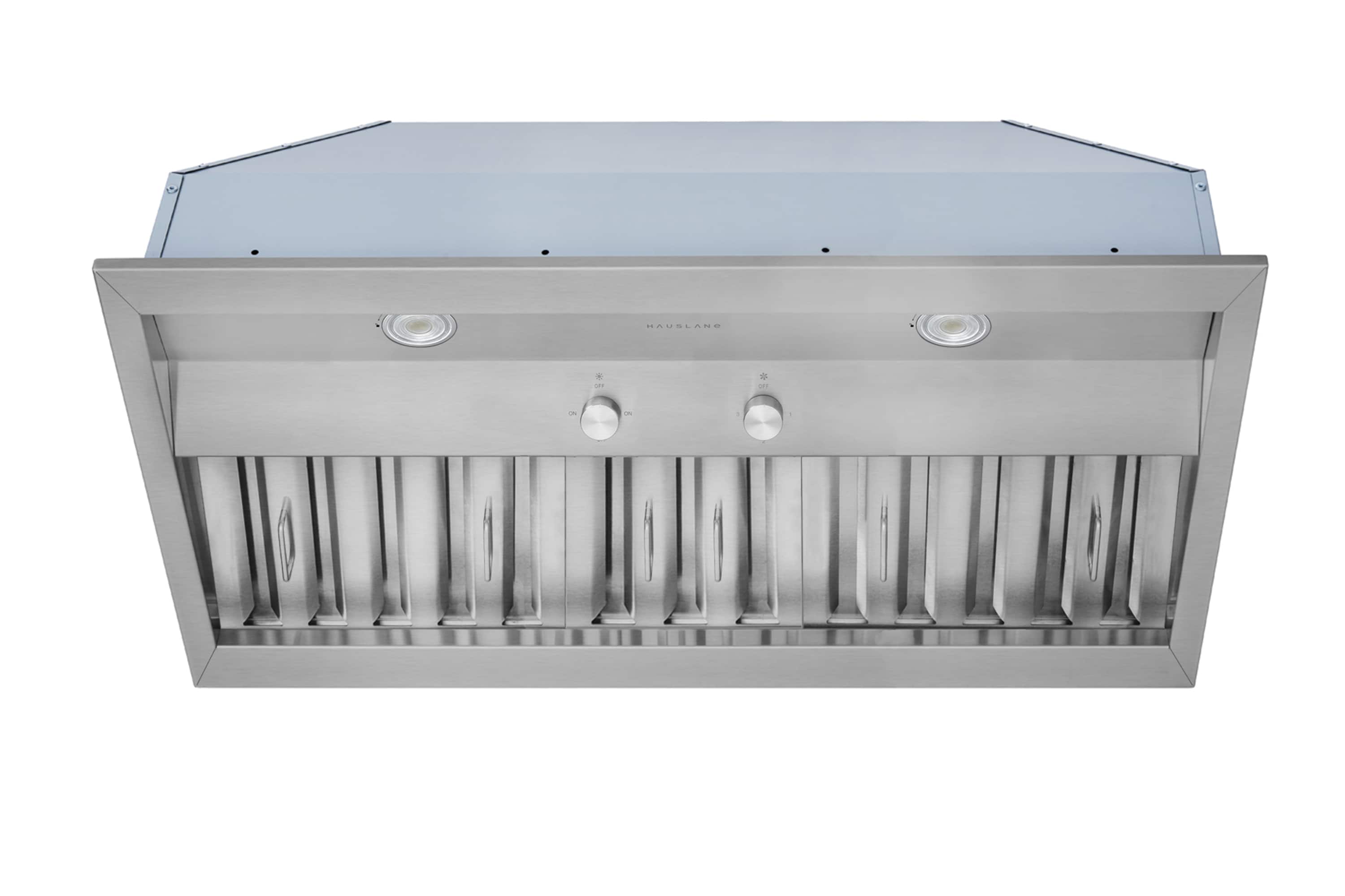 Hauslane - 36 inches - Convertible - Range Hood Insert - Silver