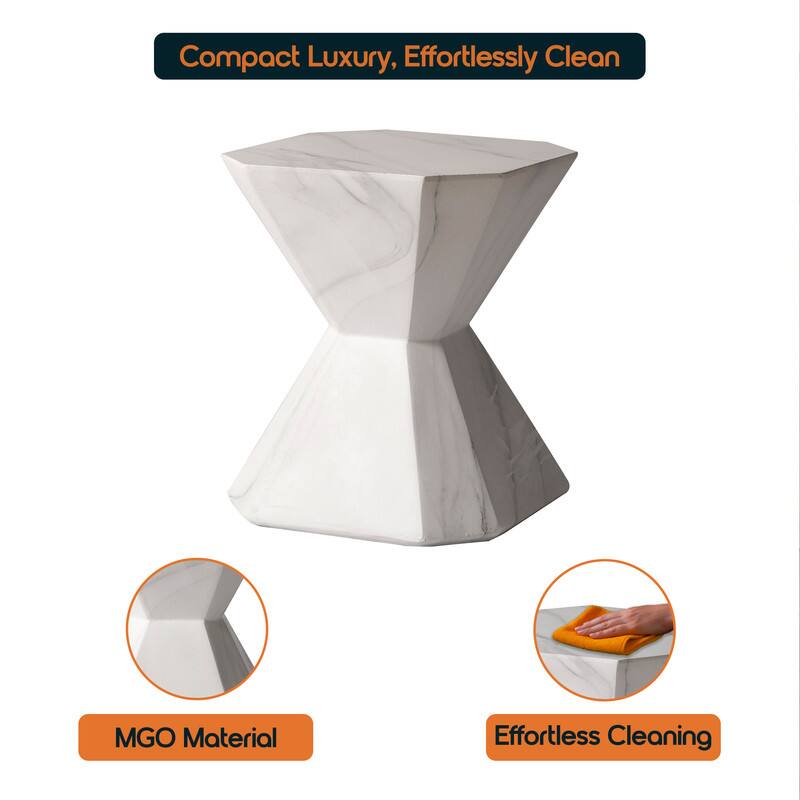 Compact Luxury, Effortlessly Clean  
MGO Material  
Effortless Cleaning