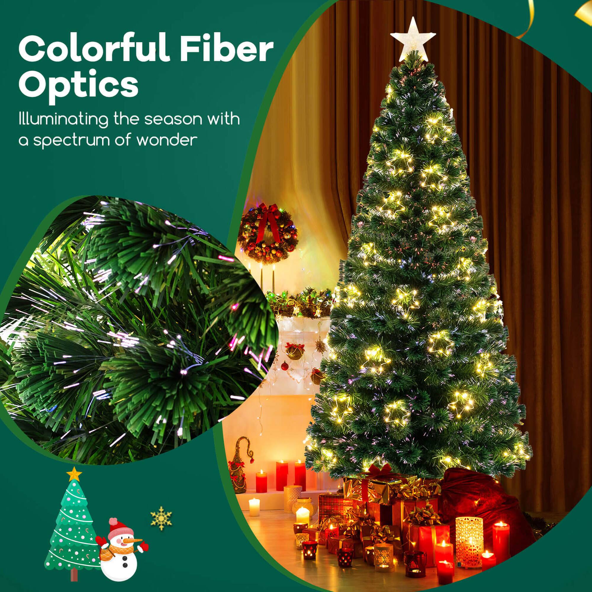 Colorful Fiber Optics  
Illuminating the season with a spectrum of wonder