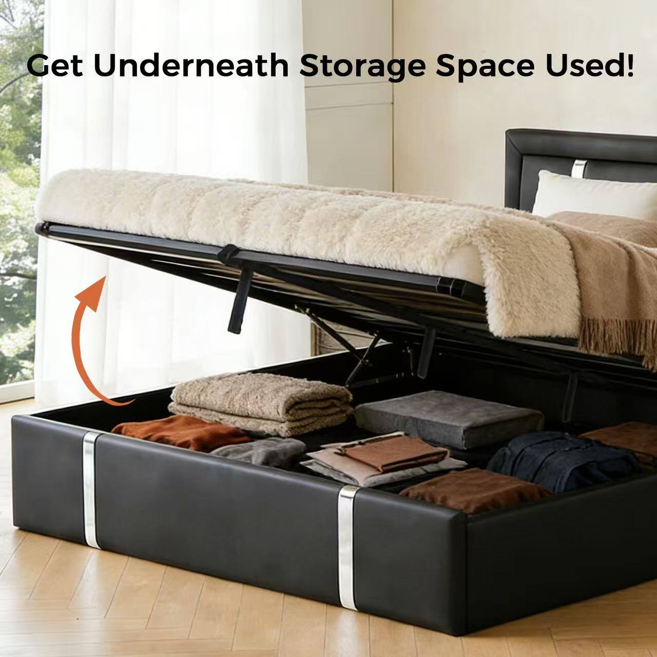 Get Underneath Storage Space Used!
