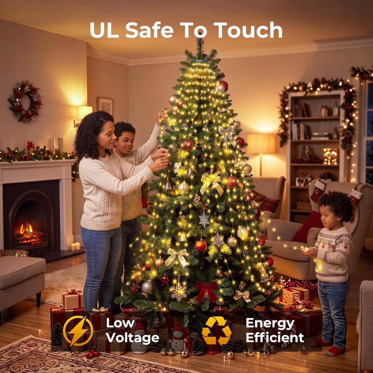 UL Safe To Touch  
Low Voltage  
Energy Efficient