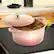 Alt View 8. Crockpot - Crock-Pot Artisan 2 Piece 7 Quarts Enamled Cast Iron Dutch Oven in Blush Pink - Blush Pink.