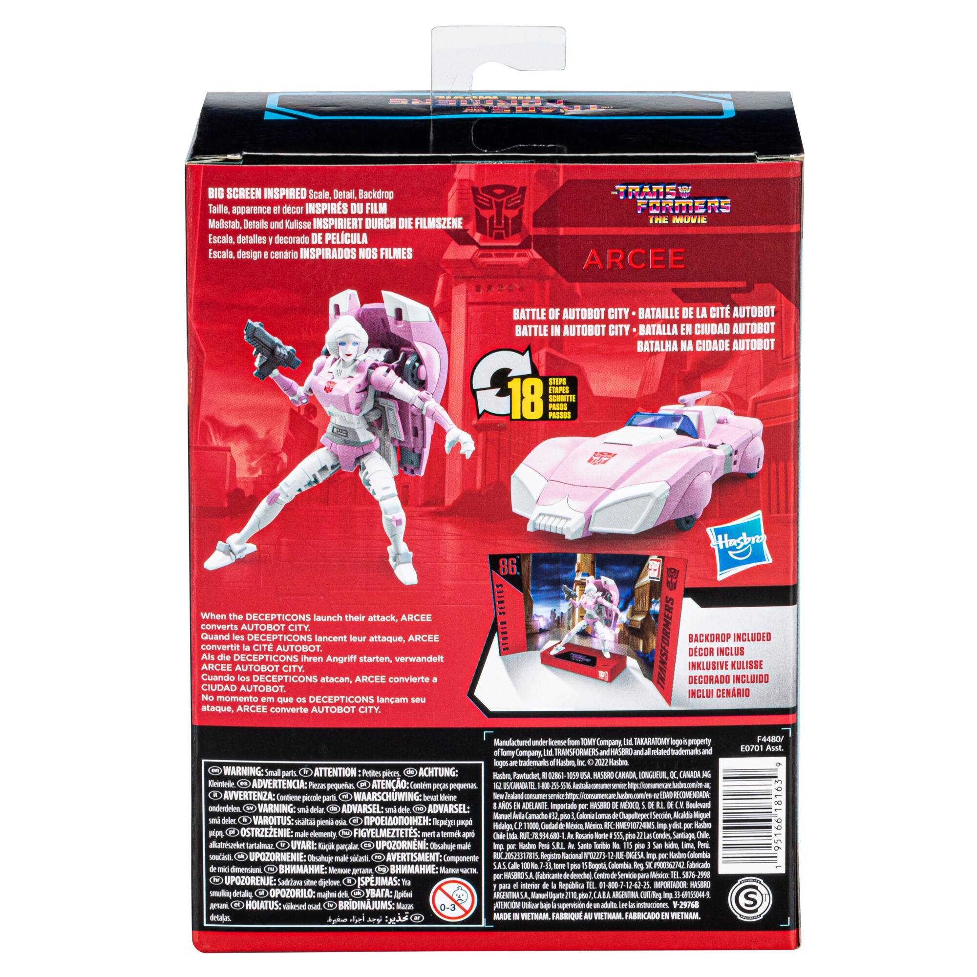 Alt View 12. Transformers - Studio Series 86-16 Deluxe The Transformers: The Movie Arcee.