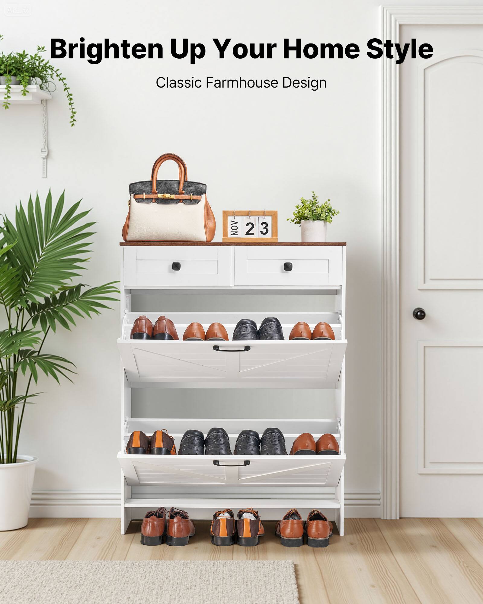 Brighten Up Your Home Style  
Classic Farmhouse Design